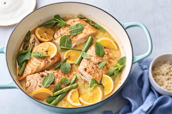 One-Pot Sticky Citrus Sockeye Salmon